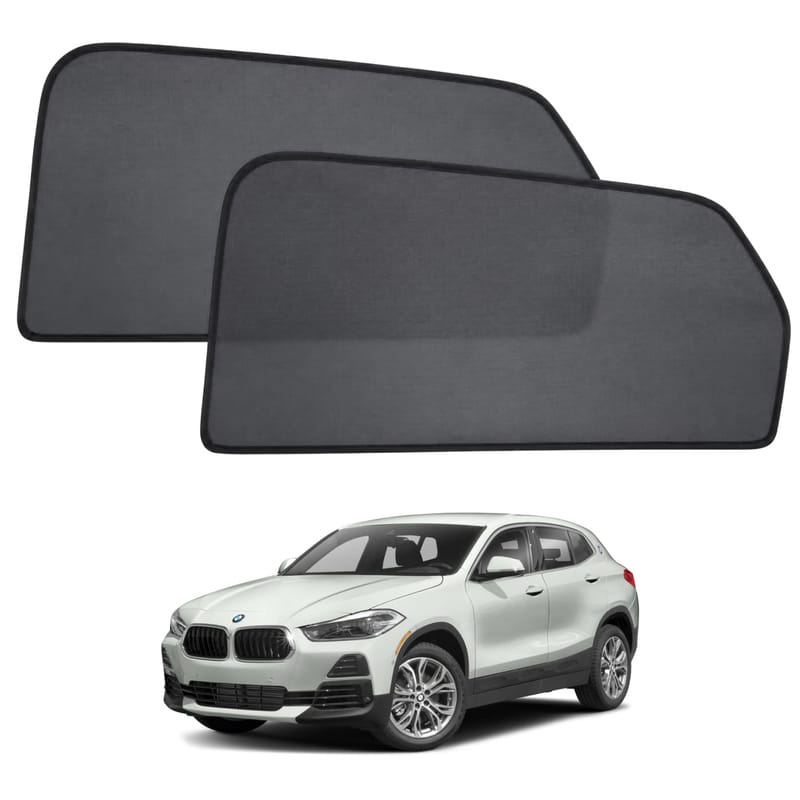 BMW X2 2018-2023 custom-fit magnetic car window sun shades