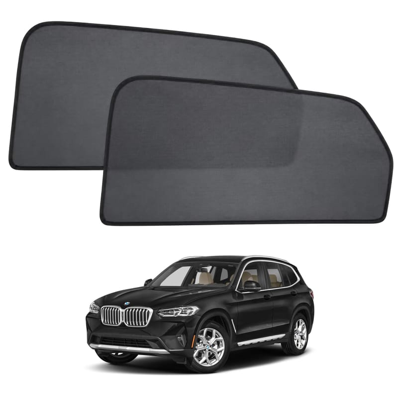 BMW X3 2018-2024 custom-fit magnetic car window sun shades