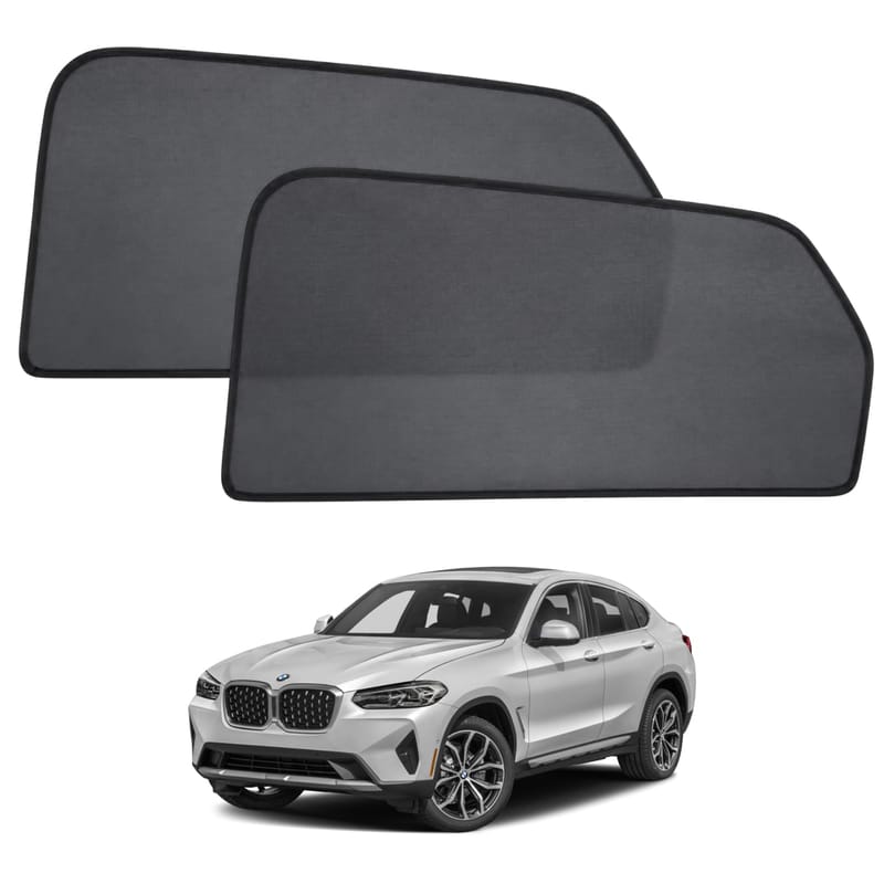 BMW X4 2019-2025 custom-fit magnetic car window sun shades