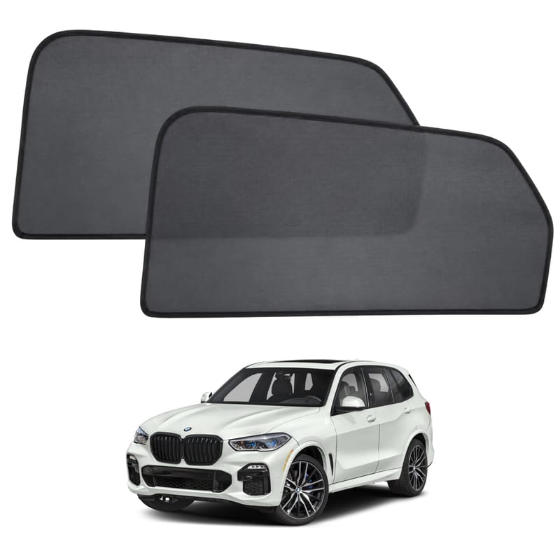 BMW X5 2019-2026 custom-fit magnetic car window sun shades