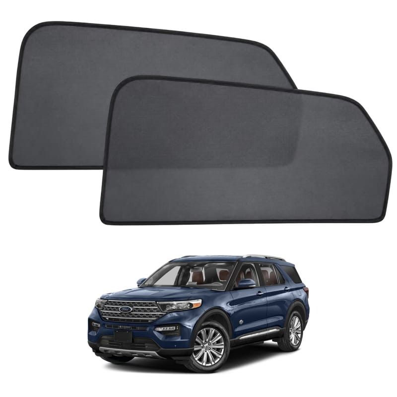 FORD EXPLORER 2023-2024 custom-fit magnetic car window sun shades