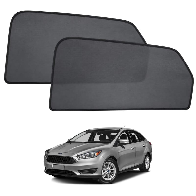 FORD FOCUS SEDAN 2007-2013 custom-fit magnetic car window sun shades