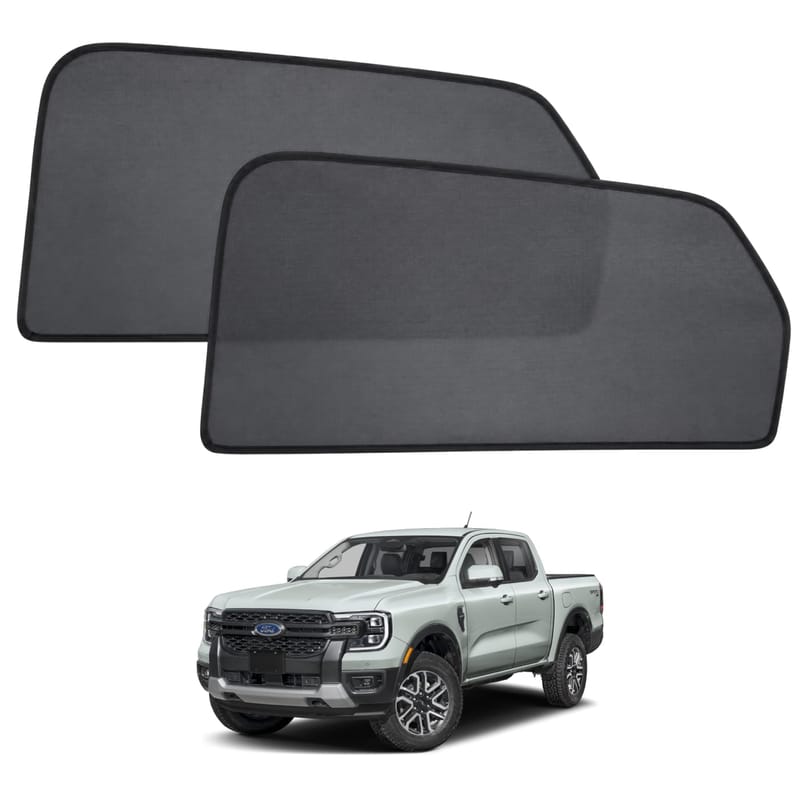 FORD RANGER 2014-2021 custom-fit magnetic car window sun shades
