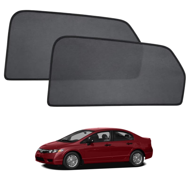 HONDA CIVIC 2007-2012 custom-fit magnetic car window sun shades