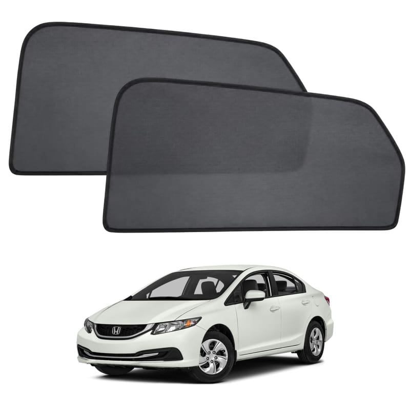HONDA CIVIC 2013-2016 custom-fit magnetic car window sun shades