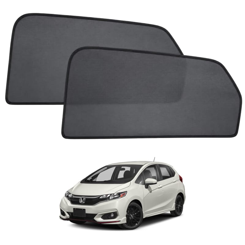 HONDA JAZZ custom-fit magnetic car window sun shades