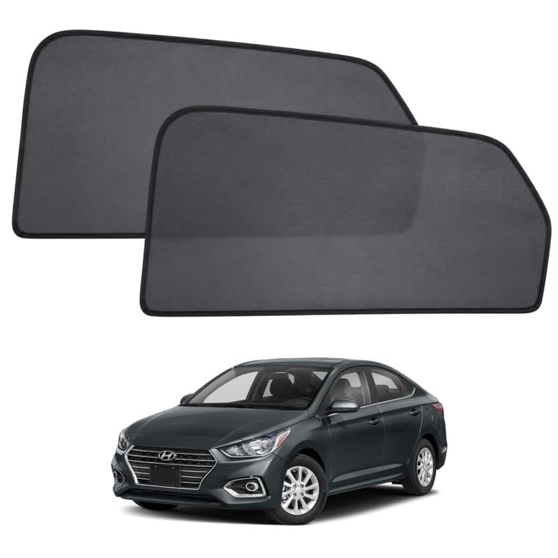 HYUNDAI ACCENT 2017-2023 custom-fit magnetic car window sun shades