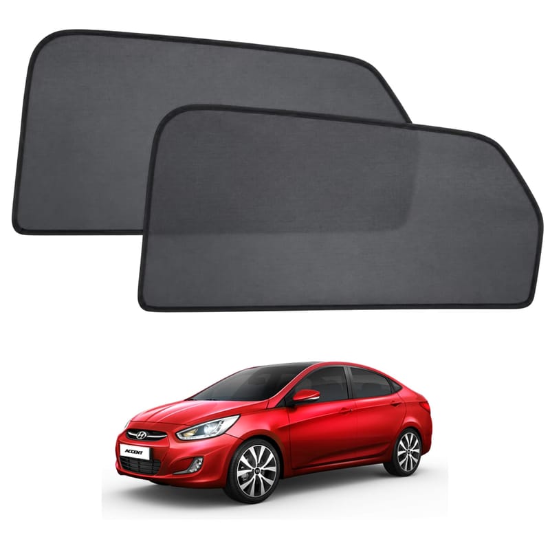 HYUNDAI ACCENT 2024-2025 custom-fit magnetic car window sun shades