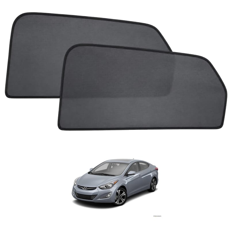 HYUNDAI ELANTRA 2011-2016 custom-fit magnetic car window sun shades