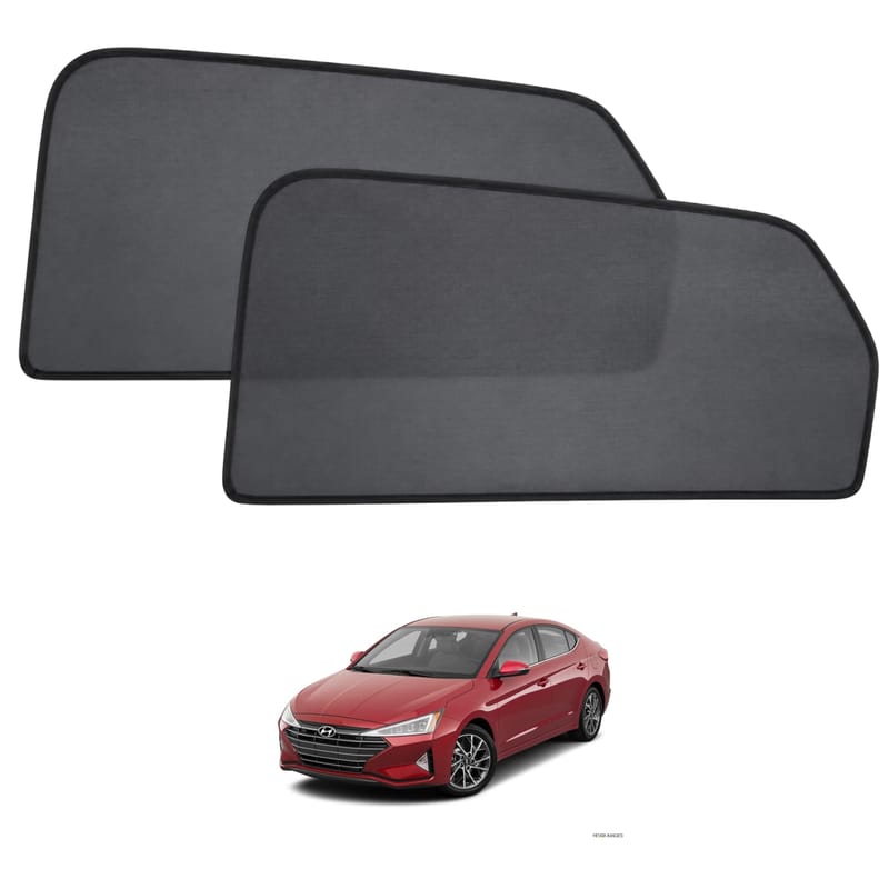 HYUNDAI ELANTRA 2017-2020 custom-fit magnetic car window sun shades