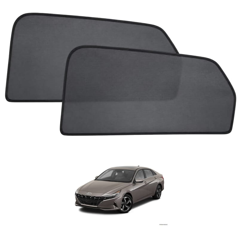 HYUNDAI ELANTRA 2021-2025 custom-fit magnetic car window sun shades
