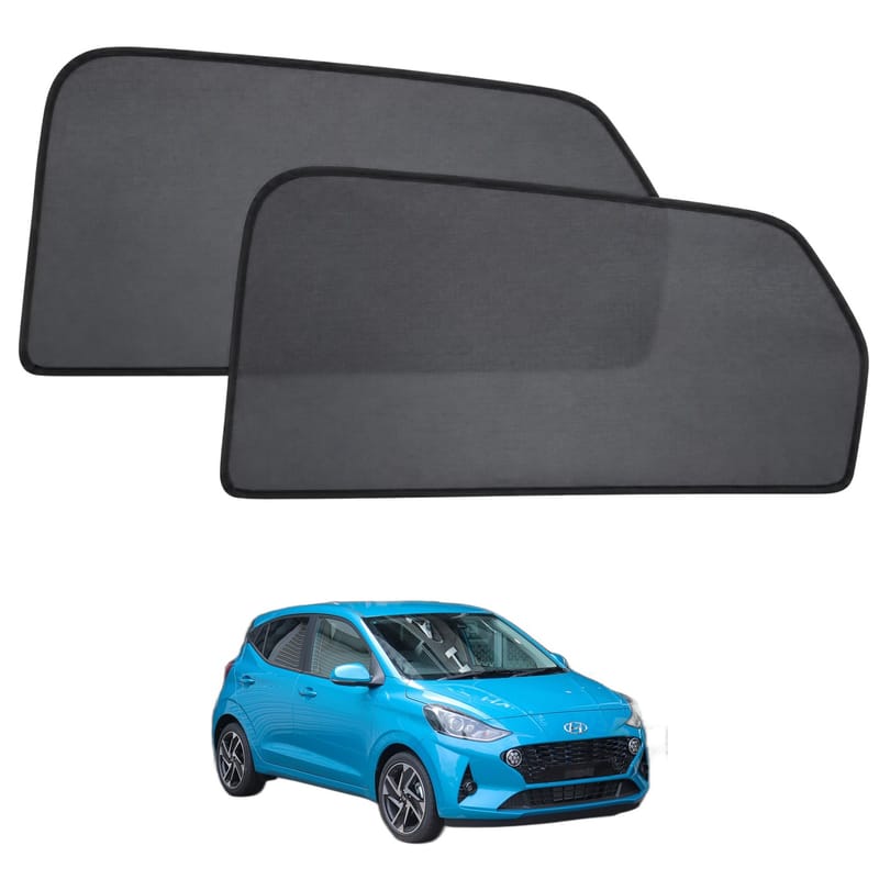 HYUNDAI I10 SEDAN 2014-2020 custom-fit magnetic car window sun shades