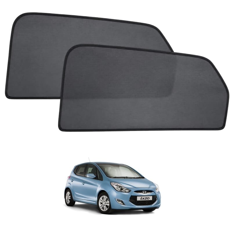 HYUNDAI I20 2008-2012 custom-fit magnetic car window sun shades
