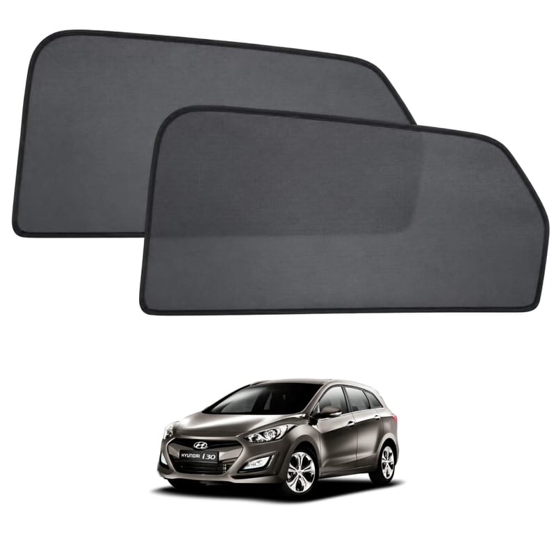 HYUNDAI I30 CW custom-fit magnetic car window sun shades