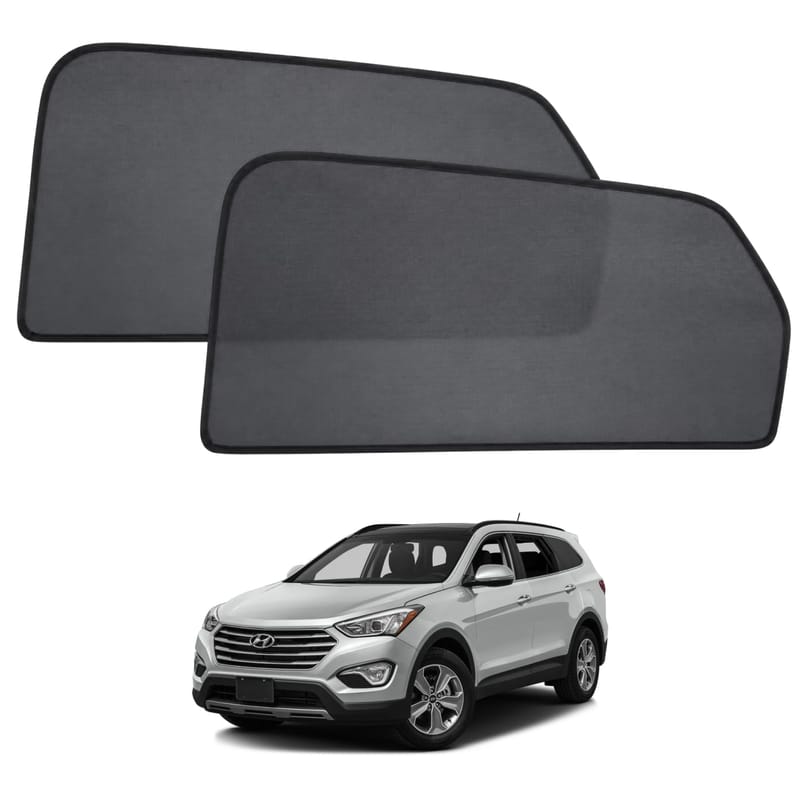 HYUNDAI SANTA FE 2013-2018 custom-fit magnetic car window sun shades