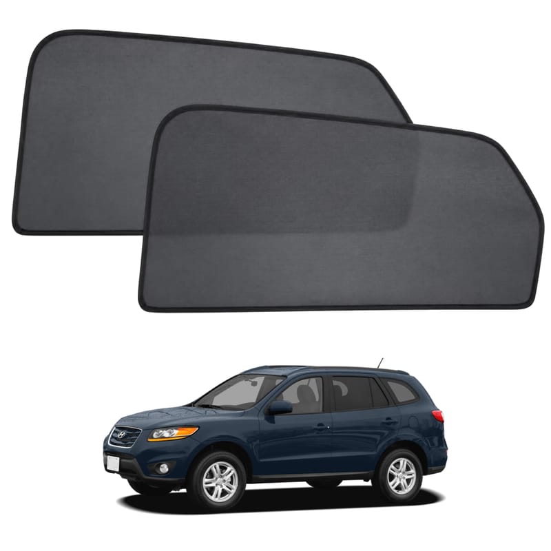 HYUNDAI SANTA FE 2000-2006 custom-fit magnetic car window sun shades