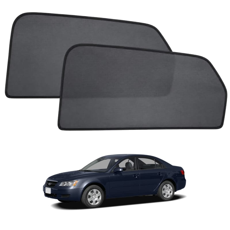 HYUNDAI SONATA 2005-2009 custom-fit magnetic car window sun shades