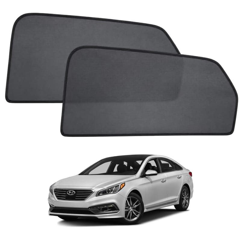 HYUNDAI SONATA 2015-2019 custom-fit magnetic car window sun shades