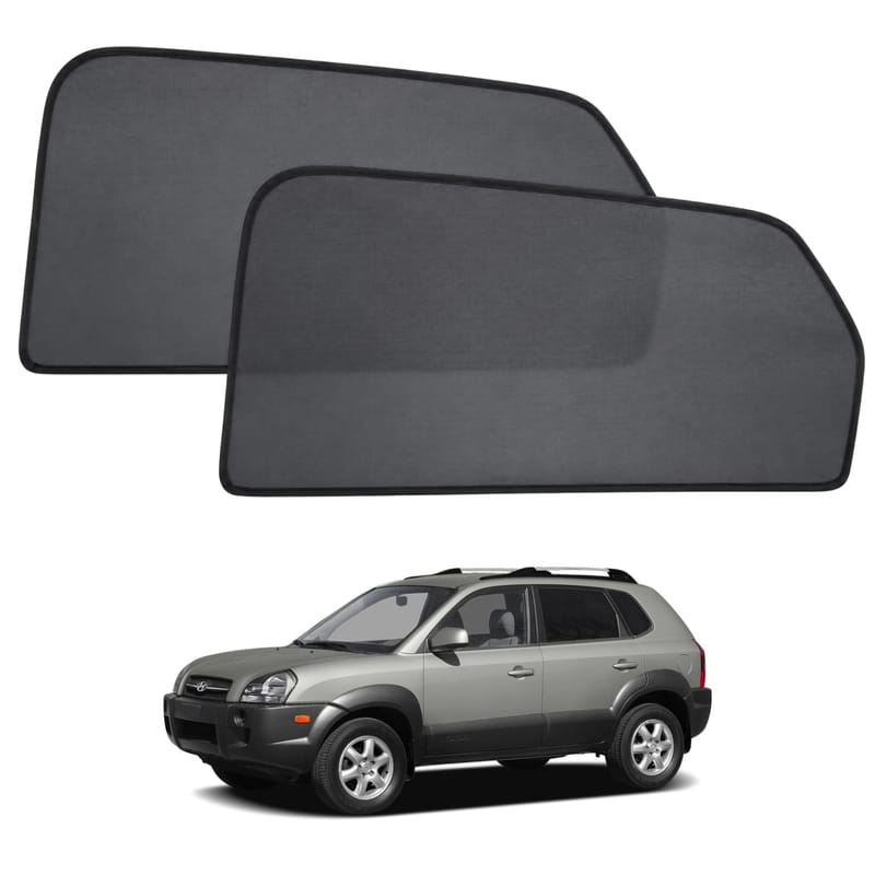 HYUNDAI TUCSON 2002-2009 custom-fit magnetic car window sun shades