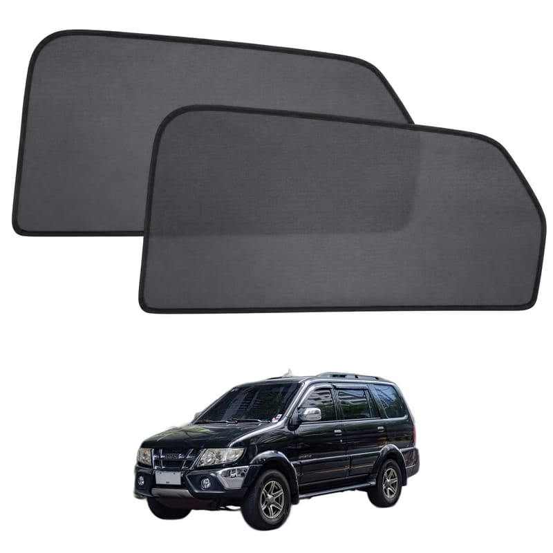 ISUZU HILANDER custom-fit magnetic car window sun shades