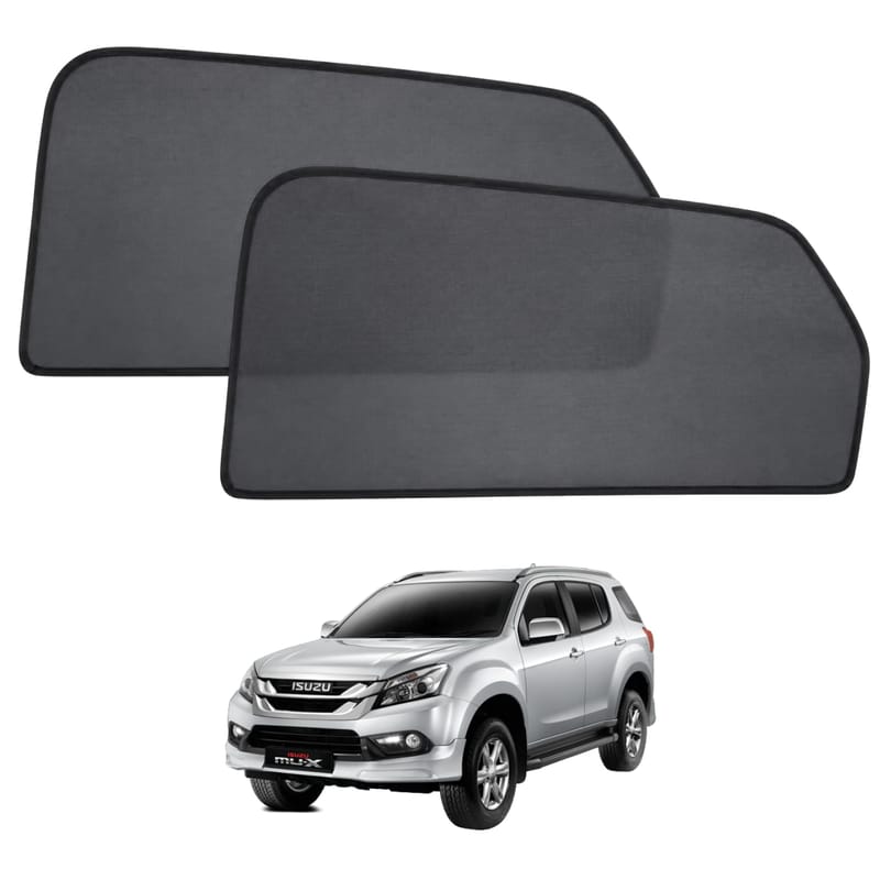 ISUZU MU-X 2016-2020 custom-fit magnetic car window sun shades