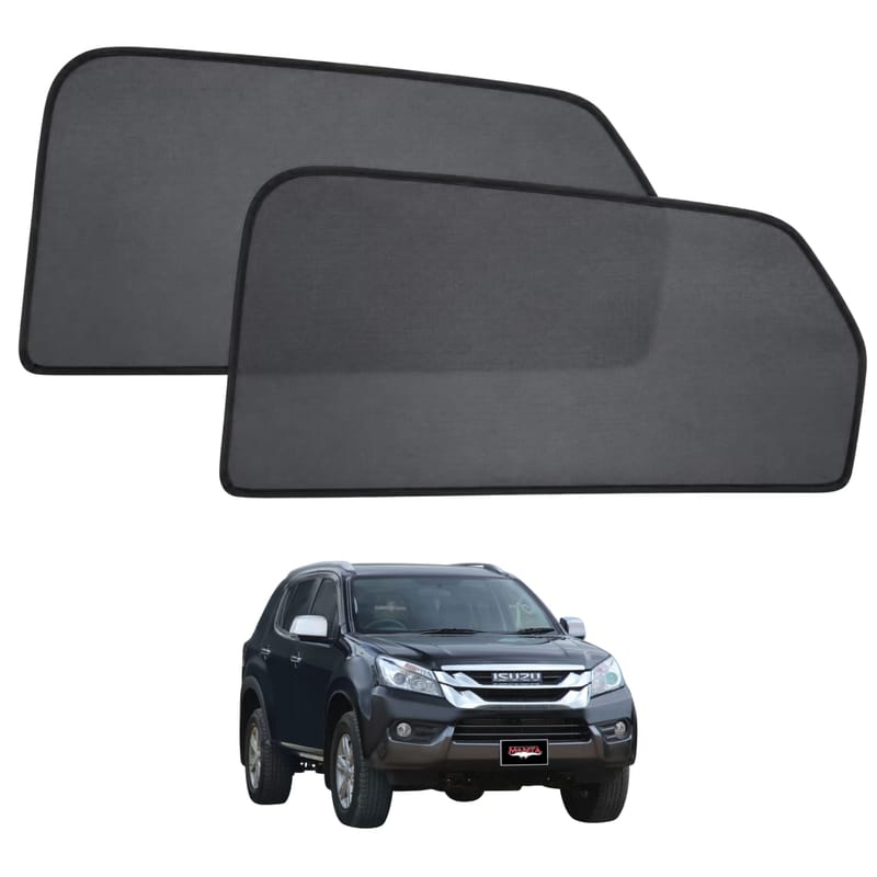 ISUZU MU-X 2021-2025 custom-fit magnetic car window sun shades