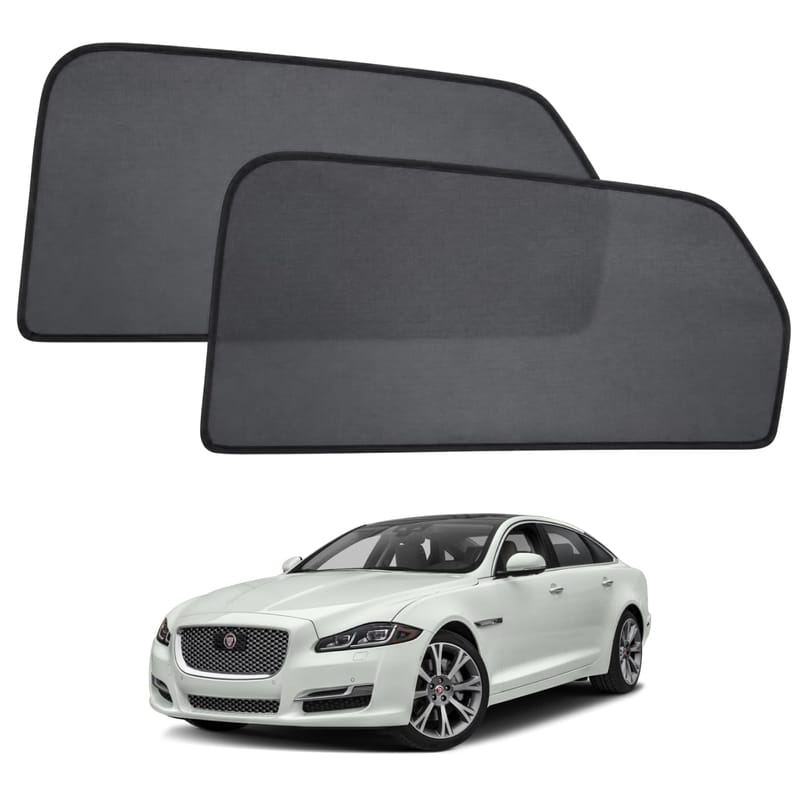 JAGUAR XJL custom-fit magnetic car window sun shades