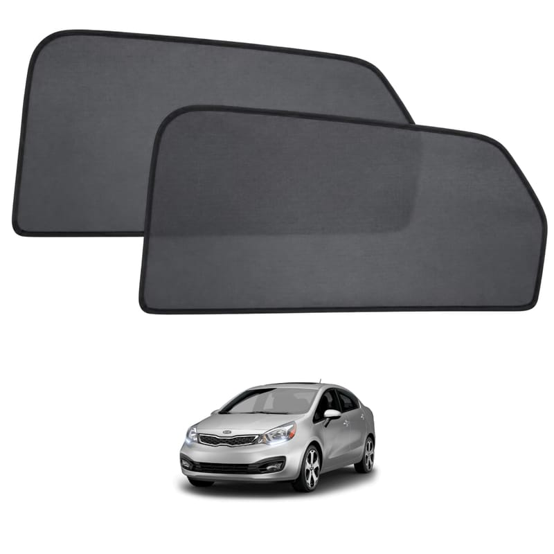 KIA CD5 PRIDE SEDAN custom-fit magnetic car window sun shades