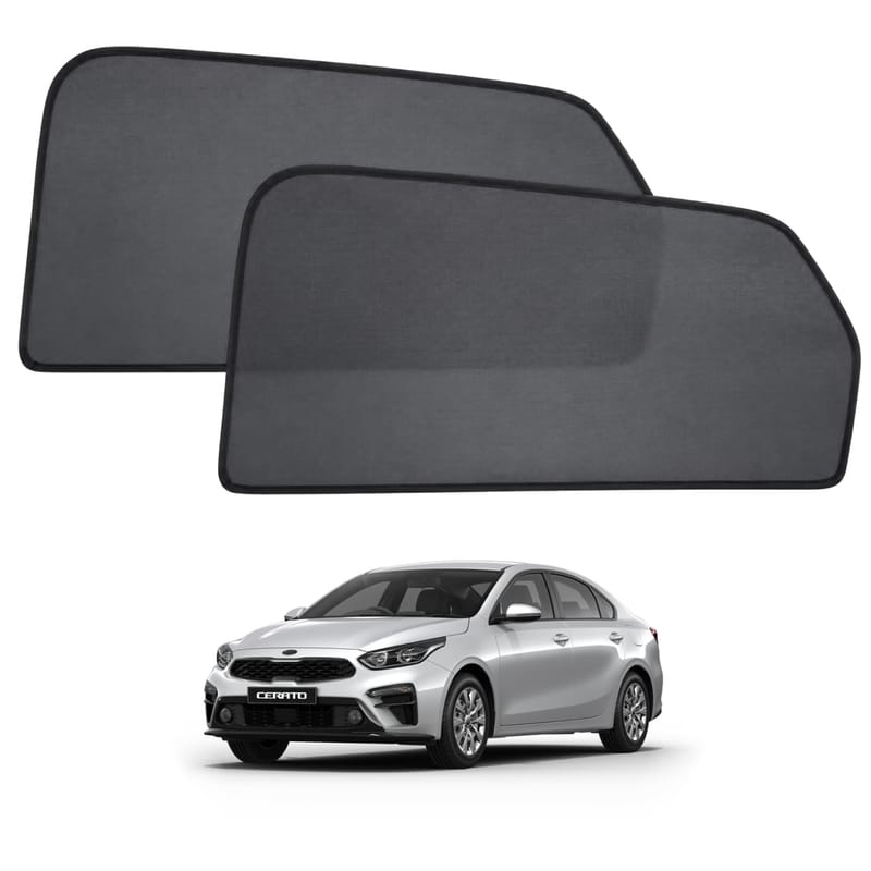 KIA CERATO 2004-2008 custom-fit magnetic car window sun shades