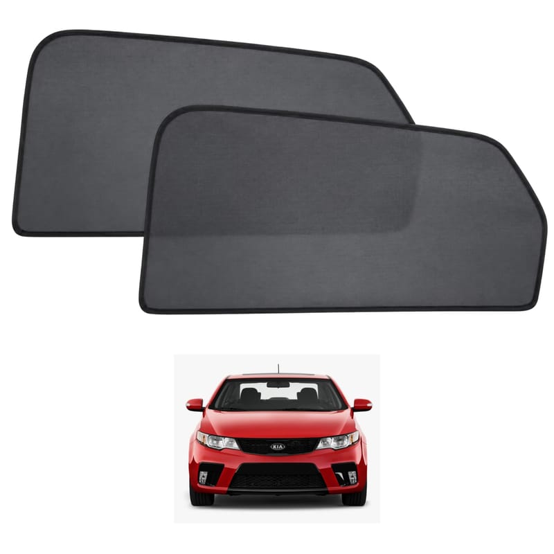 KIA CERATO / FORTE custom-fit magnetic car window sun shades