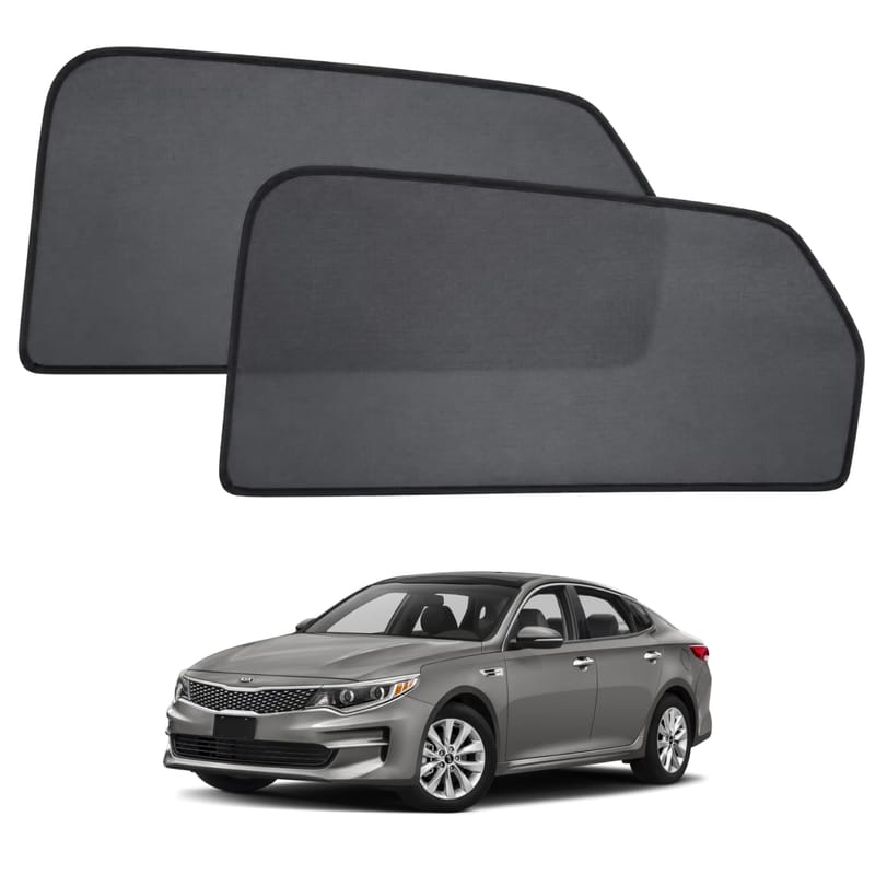 KIA OPTIMA 2015-2020 custom-fit magnetic car window sun shades