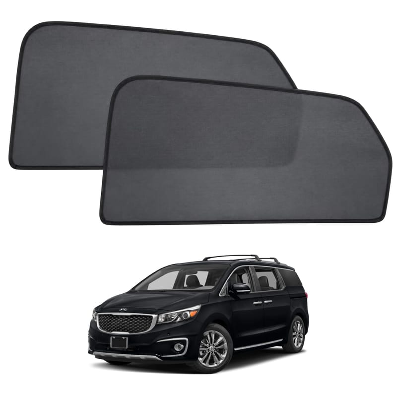KIA GRAND CARNIVAL 2015-2021 custom-fit magnetic car window sun shades