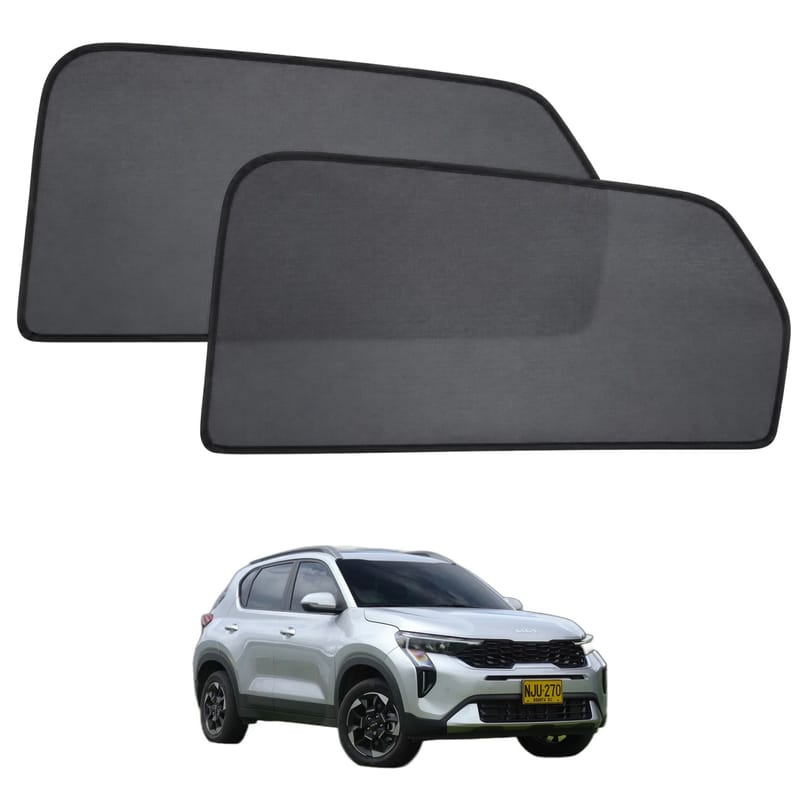 KIA SONET custom-fit magnetic car window sun shades