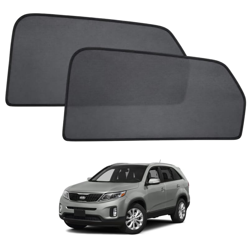 KIA SORENTO 2011-2020 custom-fit magnetic car window sun shades