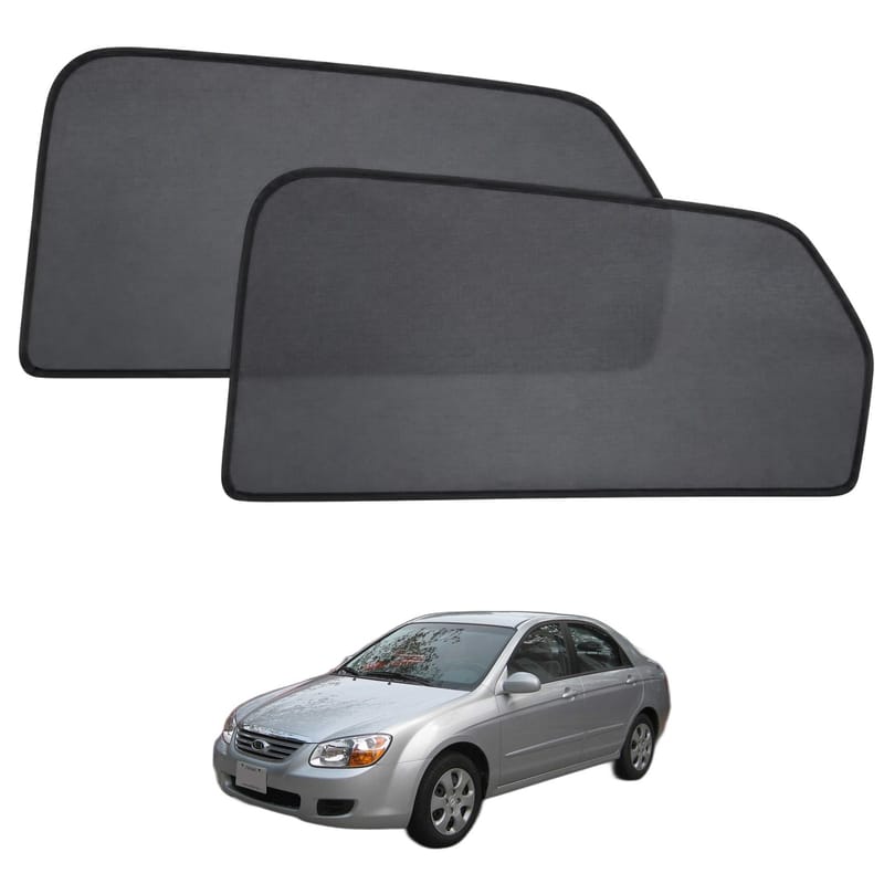 KIA SPECTRA custom-fit magnetic car window sun shades