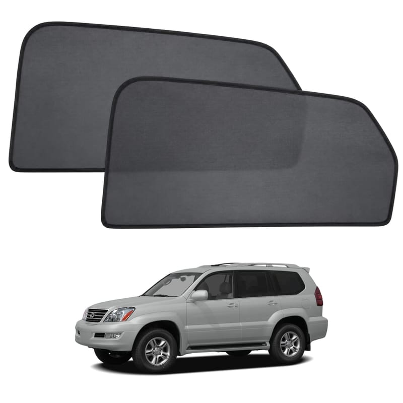 LEXUS GX470 custom-fit magnetic car window sun shades