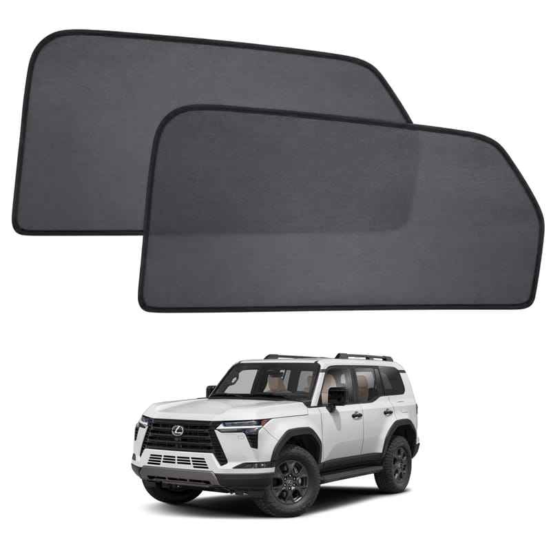 LEXUS GX550 custom-fit magnetic car window sun shades