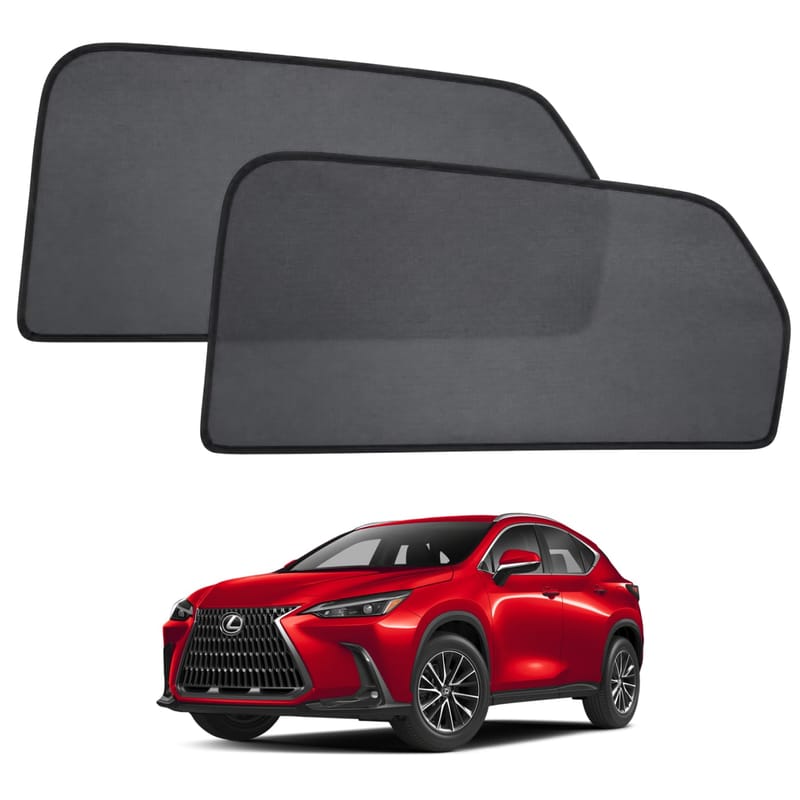 LEXUS NX350 2022-2025 custom-fit magnetic car window sun shades