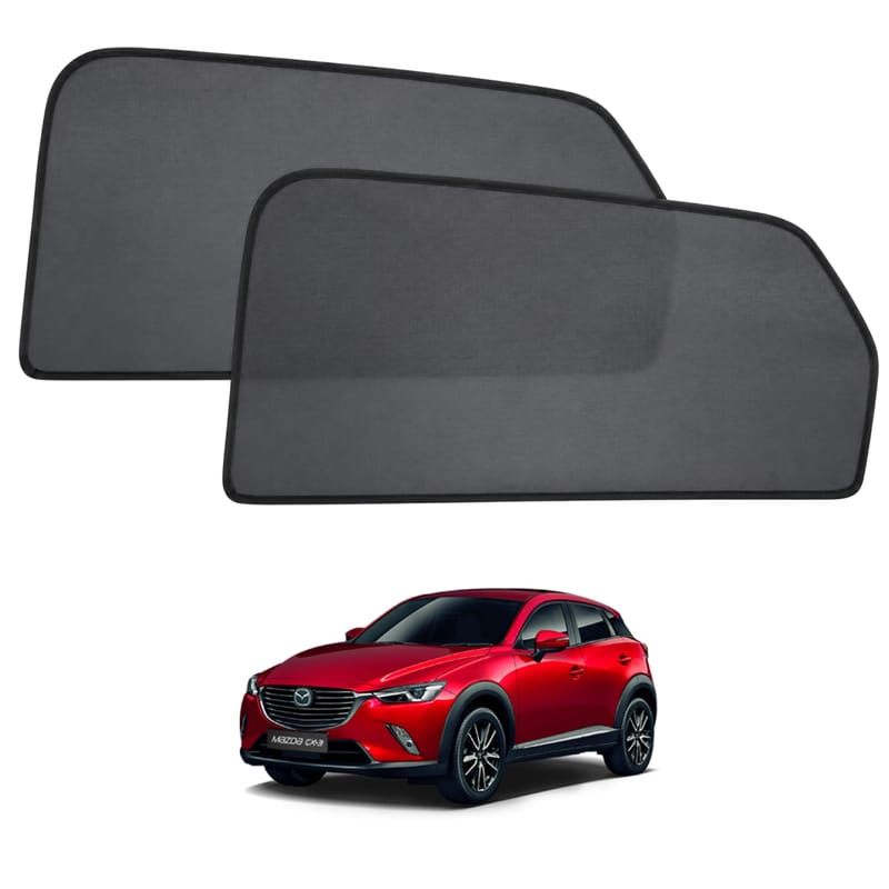 MAZDA 2 2016-2025 custom-fit magnetic car window sun shades