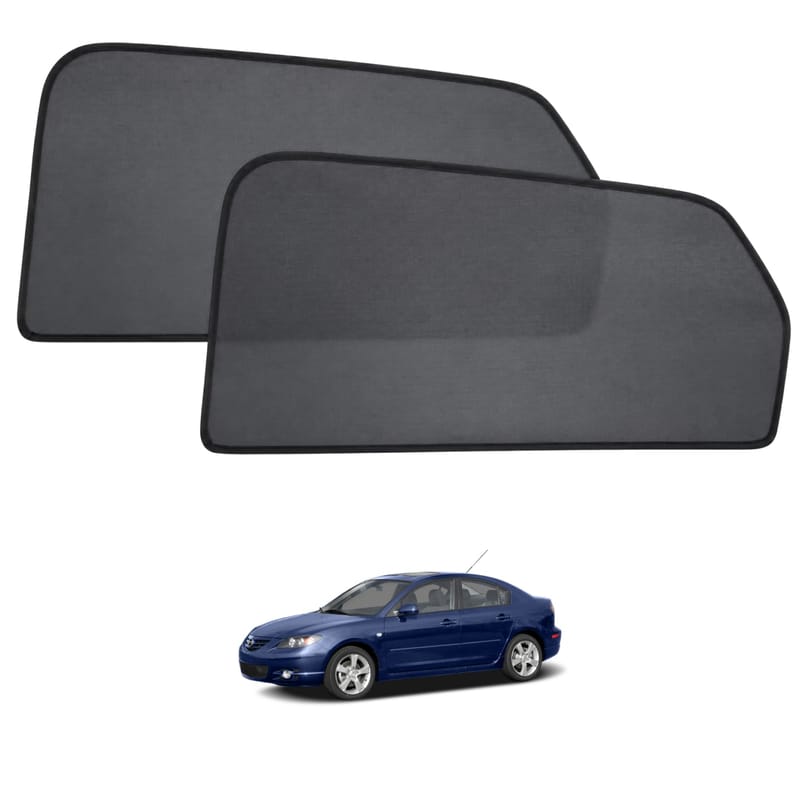 MAZDA 3 2004-2008 custom-fit magnetic car window sun shades