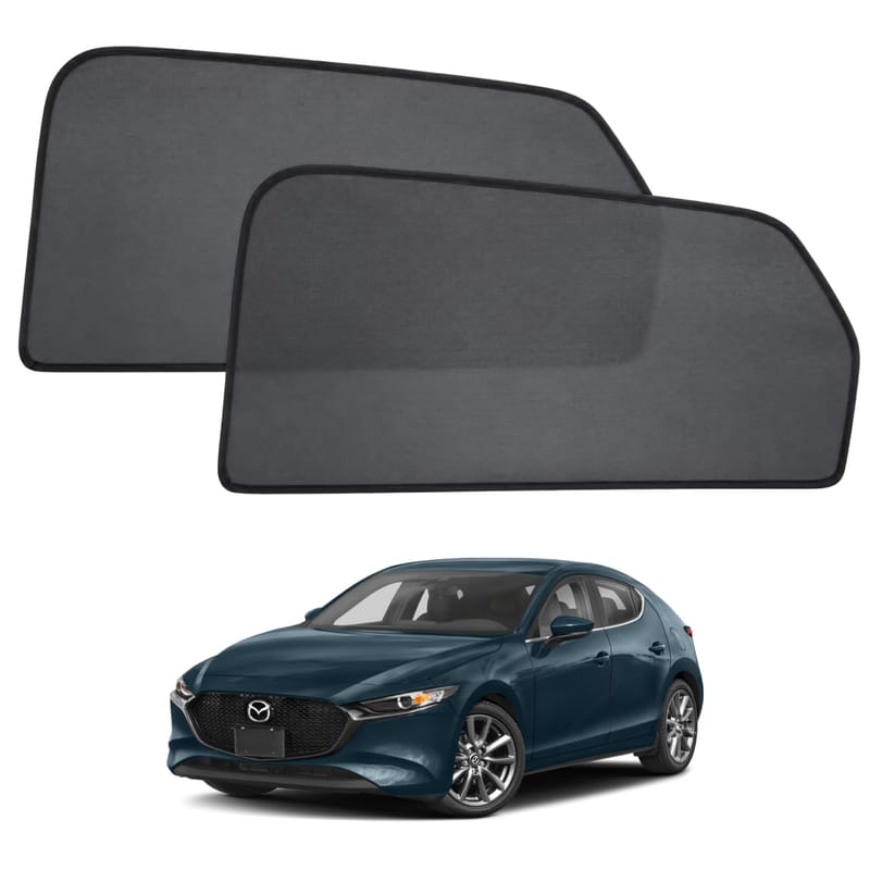 MAZDA 3 HATCHBACK 2020-2025 custom-fit magnetic car window sun shades