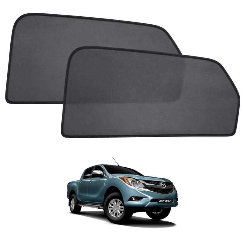 MAZDA BT-50 2013-2020 custom-fit magnetic car window sun shades