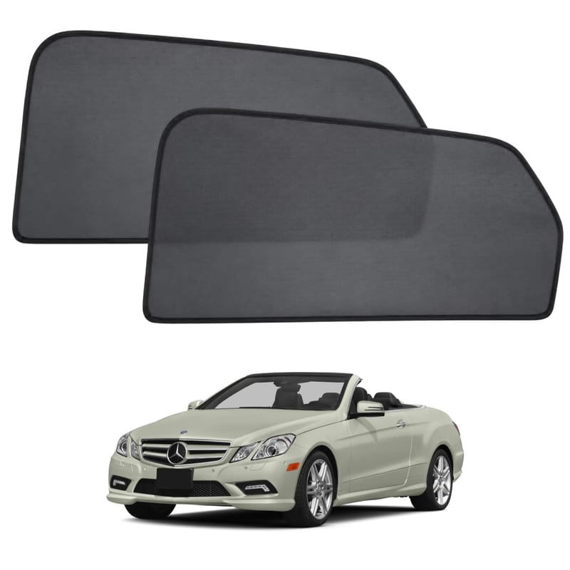 MERCEDES E300 2010-2015 custom-fit magnetic car window sun shades
