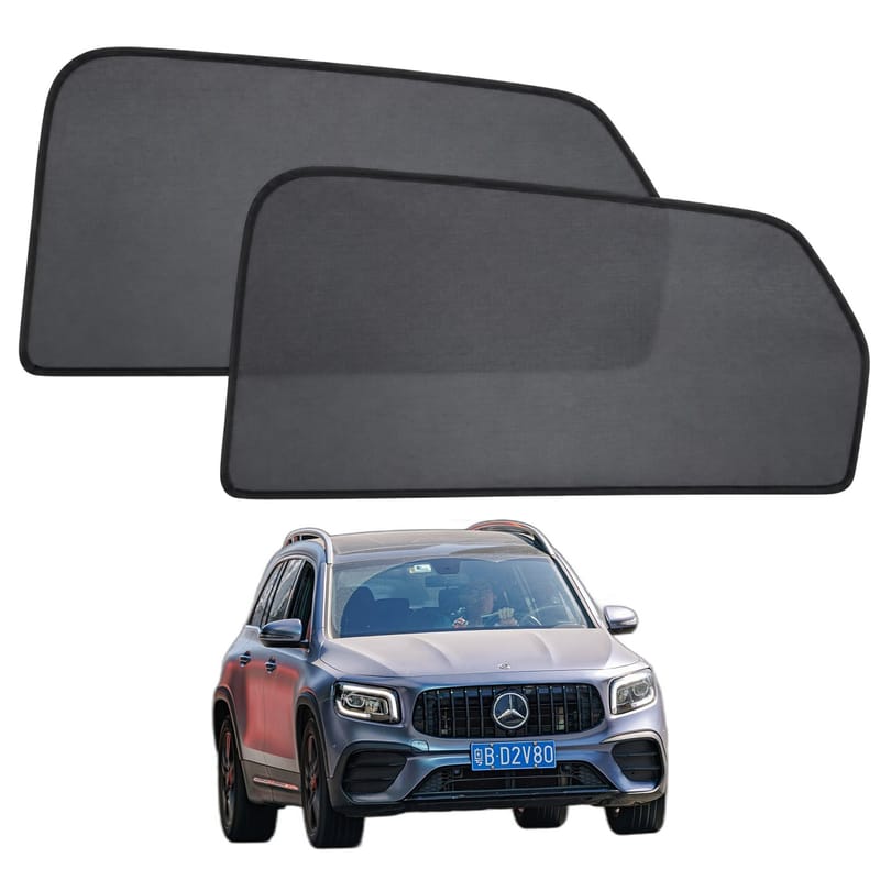 MERCEDES GLB custom-fit magnetic car window sun shades