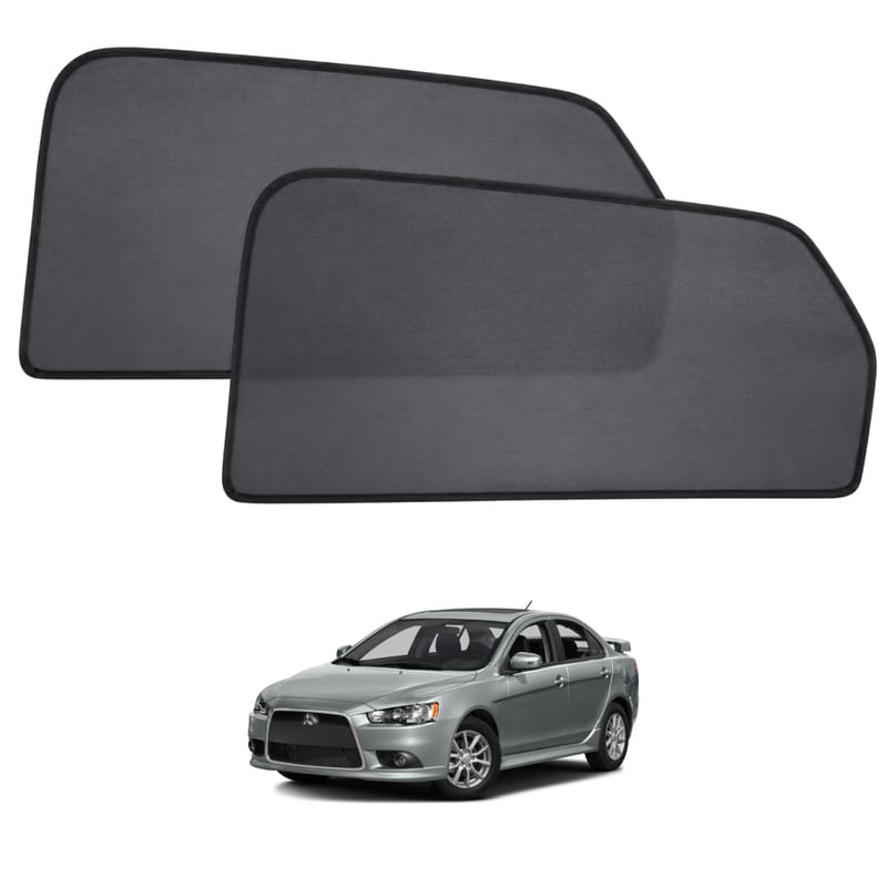 MITSUBISHI LANCER custom-fit magnetic car window sun shades