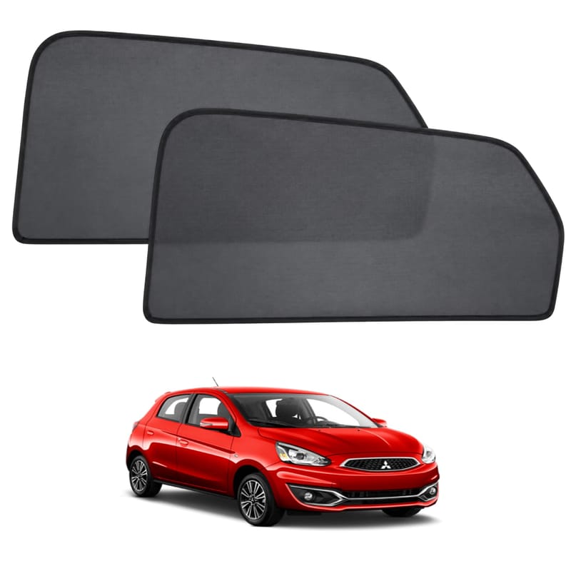 MITSUBISHI MIRAGE 2018-2021 custom-fit magnetic car window sun shades
