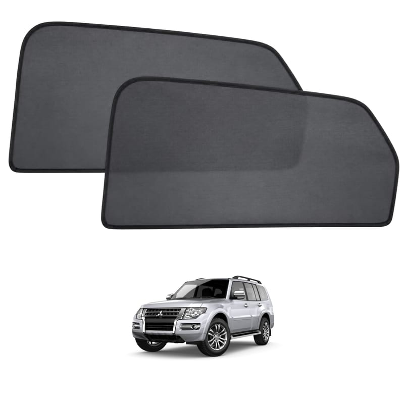 MITSUBISHI PAJERO V73 2000-2006 custom-fit magnetic car window sun shades