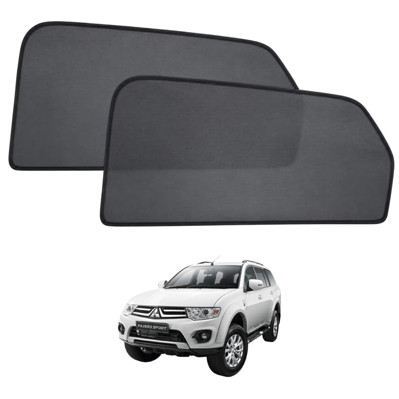 MITSUBISHI PAJERO SPORT 2009-2017 custom-fit magnetic car window sun shades