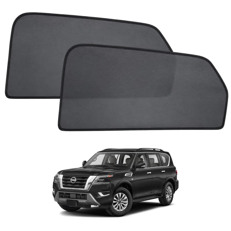 NISSAN PATROL custom-fit magnetic car window sun shades