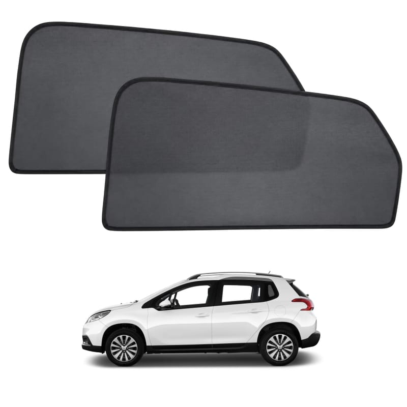 PEUGEOT 2008 custom-fit magnetic car window sun shades